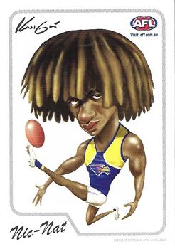 2010 Select Herald Sun AFL - All Star Caricatures #NNO Nick Naitanui Front